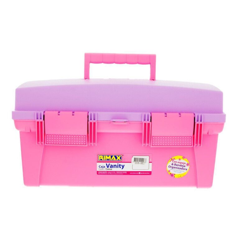 CAJA ORGANIZADORA DE COSMETICOS RIMAX DE 14 PULGADAS